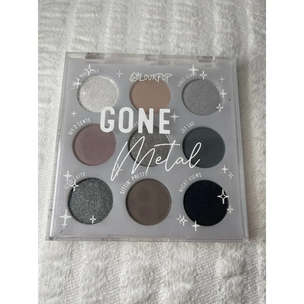 Colourpop Eyeshadow Palette Gone Metal